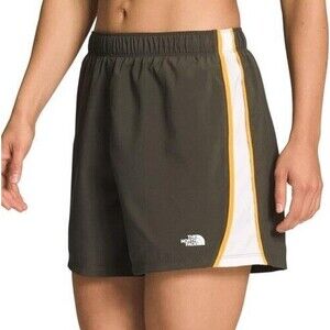 The North Face Women's Elevation Shorts New Taupe Green Size Large Regular NWT